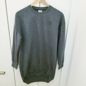 Reebok | Long Grey Sweatshirt Sweater Work Out Gym Top Crew